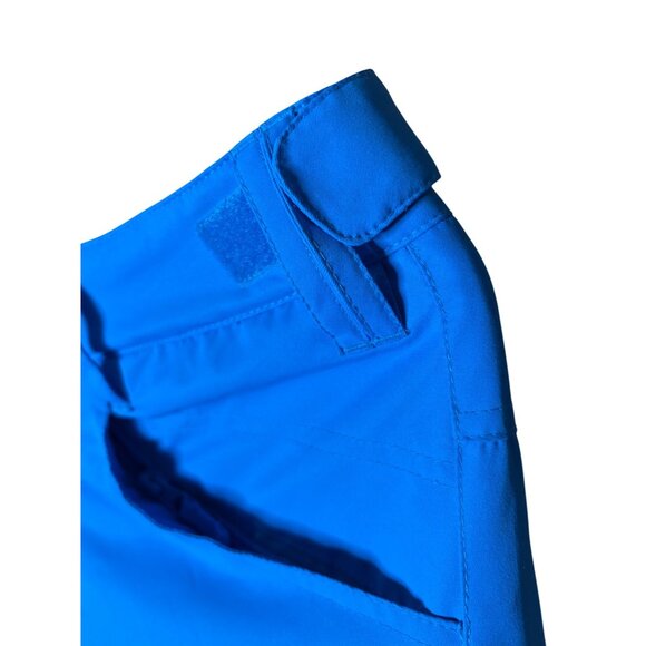 Roxy Womens Regular Fit Blue Snowboard Pants Size 16 With Velcro & Zipper Pocket - Picture 5 of 7